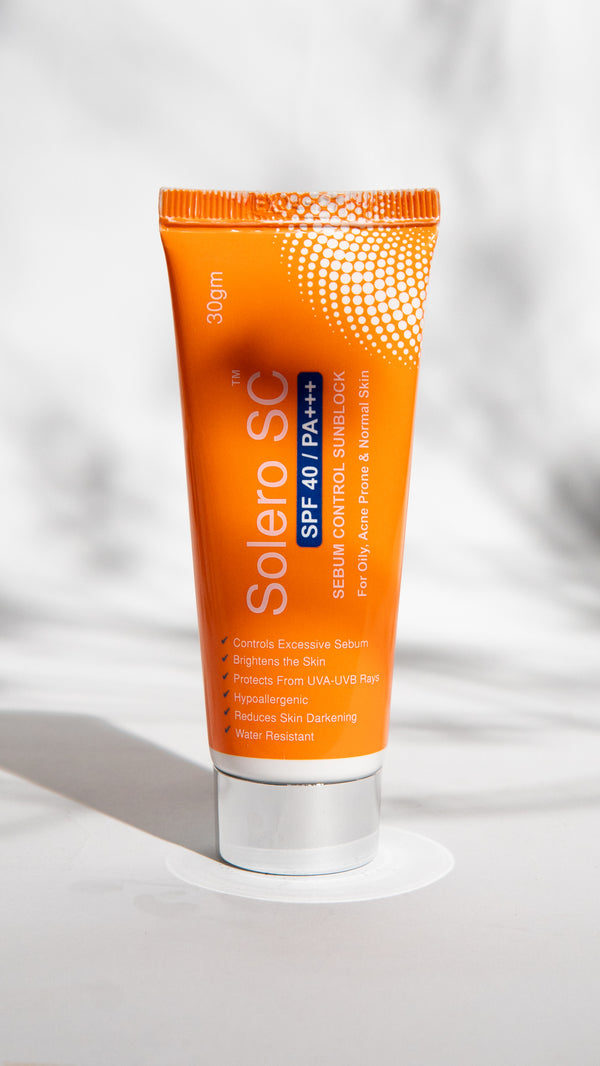 Solero Sunblock SPF 40 - Sebum Control