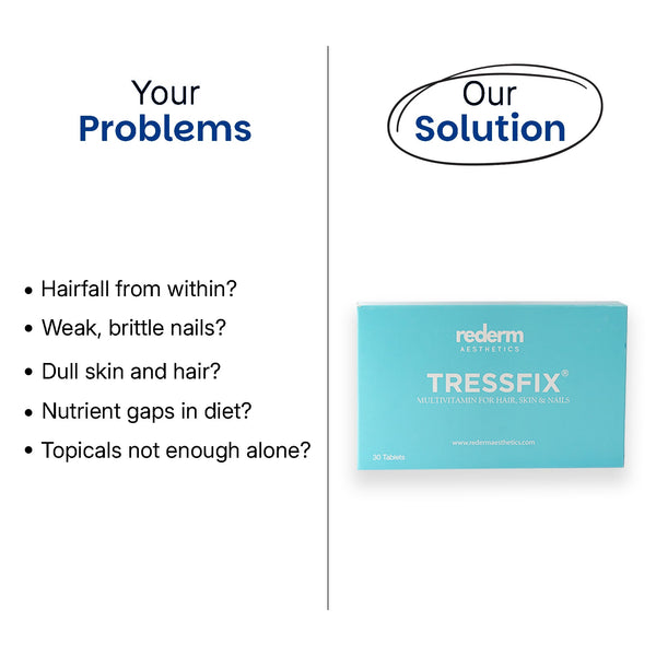 Tressfix Hair, Skin and Nails Vitamins benefits