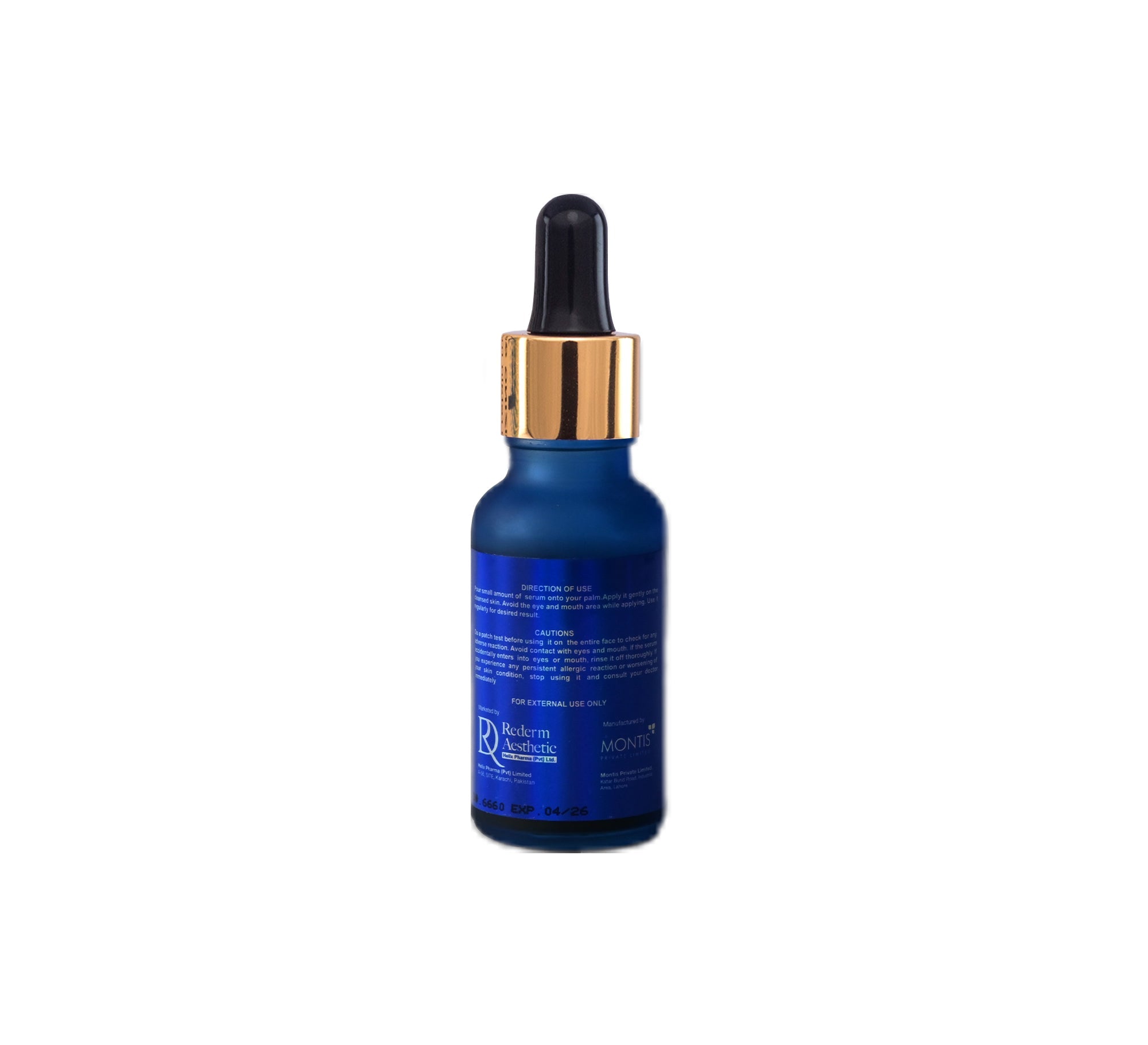 Hydra FX Moisturizing Serum back