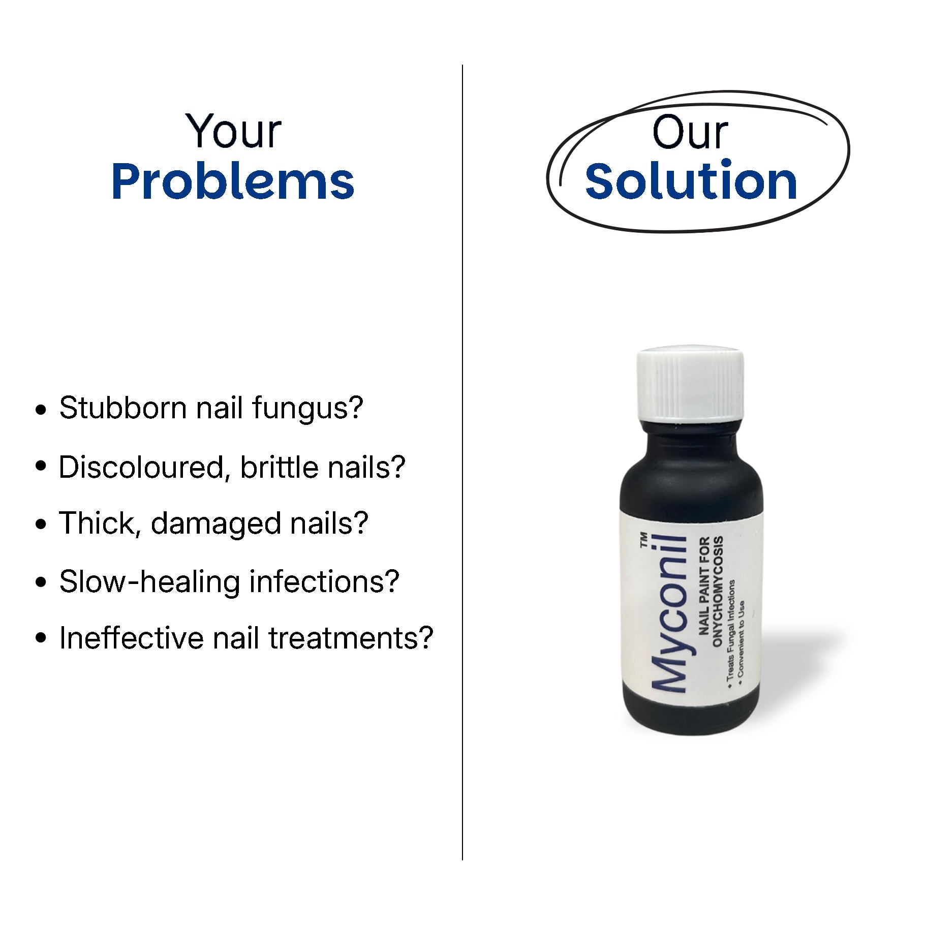 Myconil Anti Fungal Nail Paint benefits