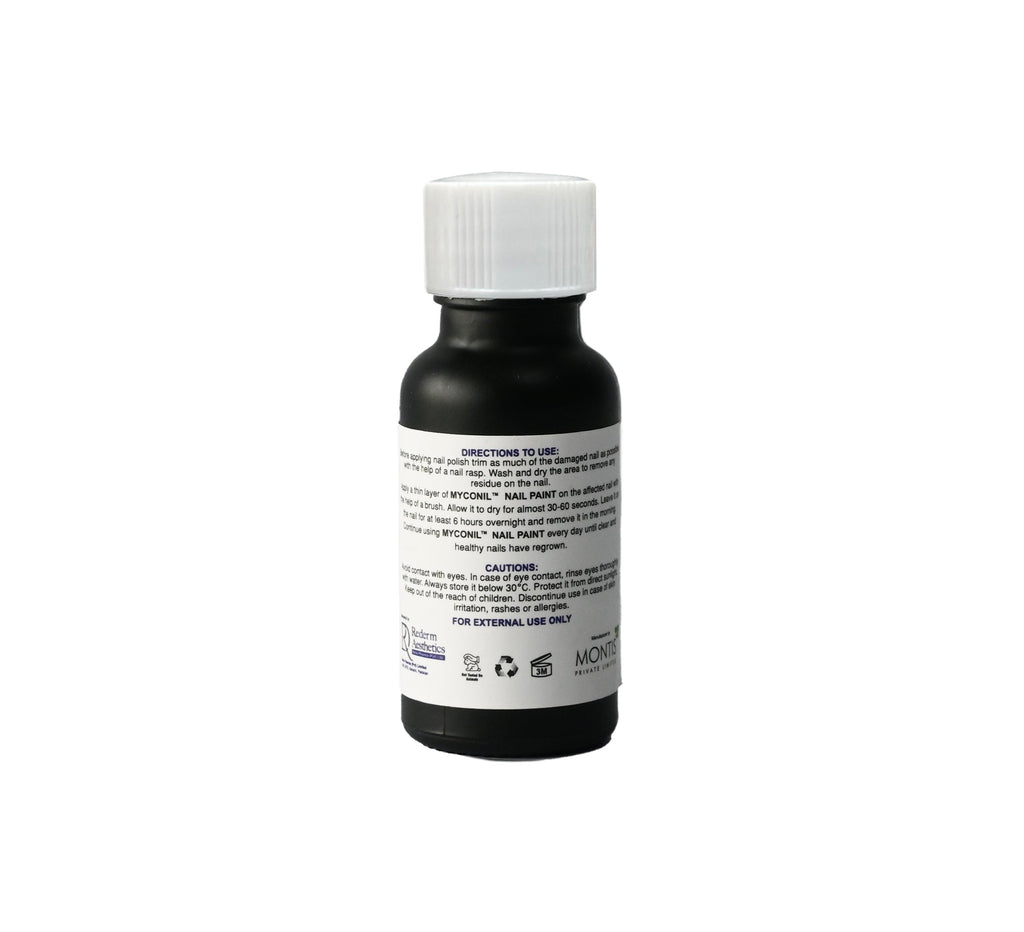 Myconil Anti Fungal Nail Paint back