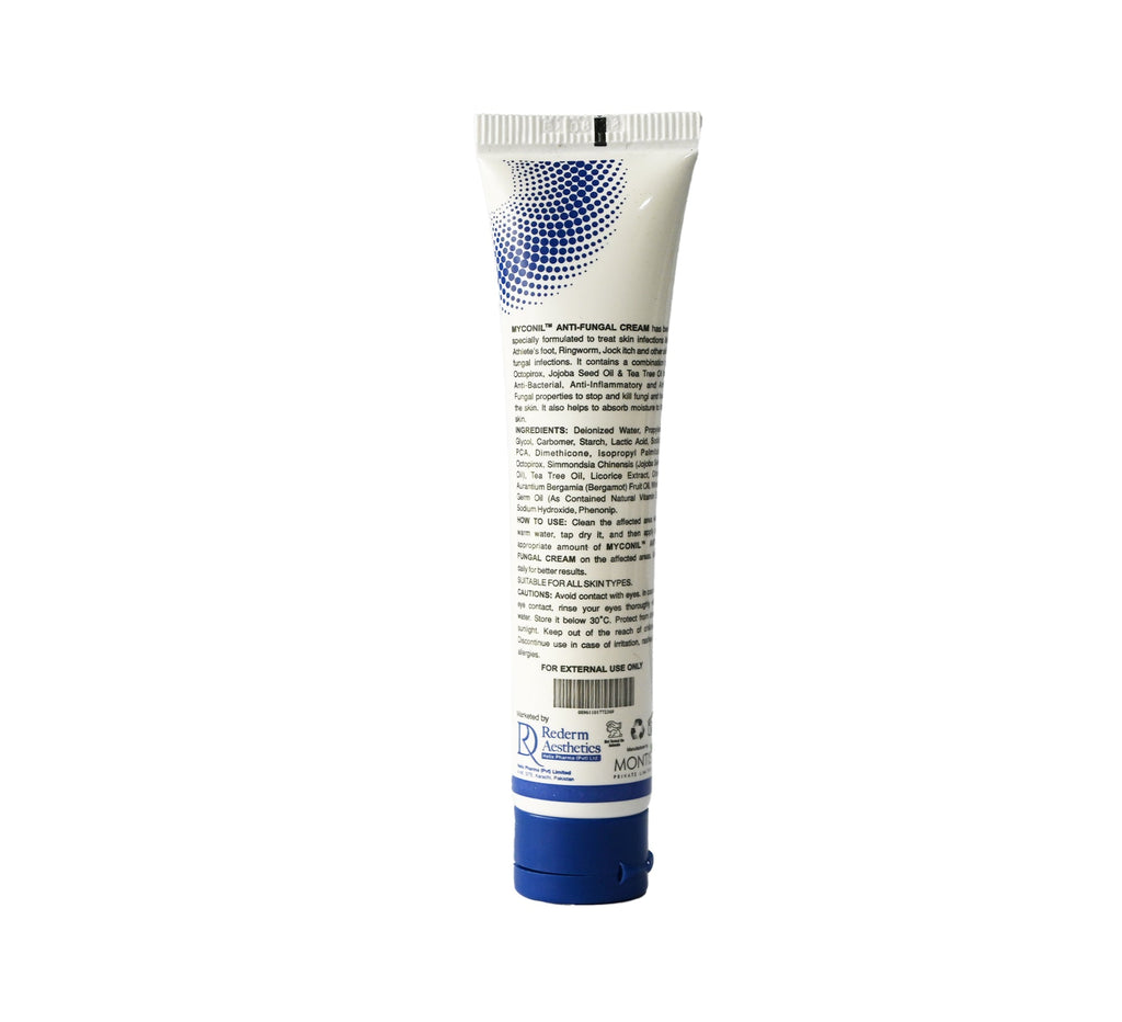 Myconil Anti Fungal Cream back