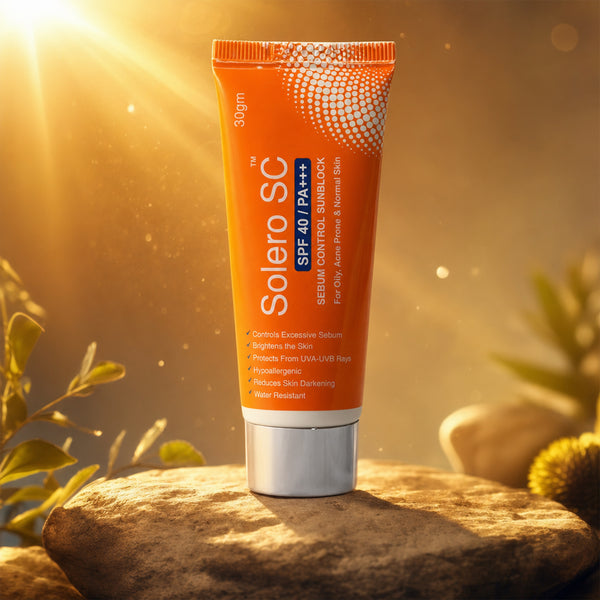 Solero Sunblock SPF 40 - Sebum Control