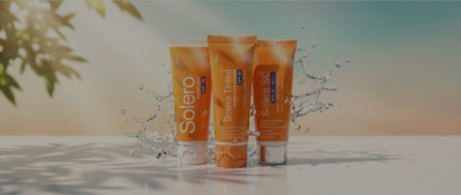 Rederm Sunscreen collection banner